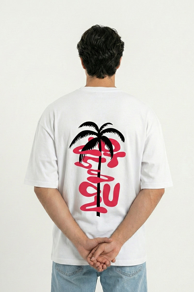 Lost Soul Oversized T-Shirt – Minimal Beach Aesthetic