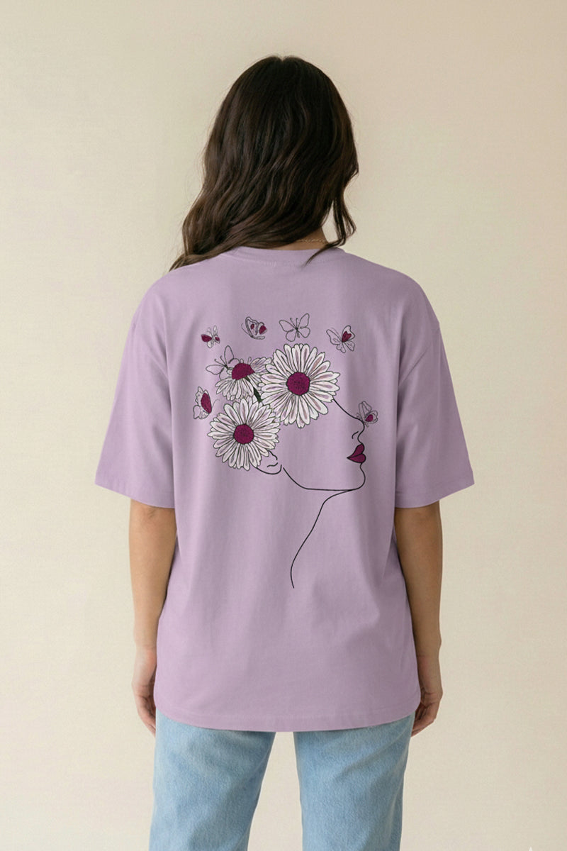 Floral Dream Oversized Tee