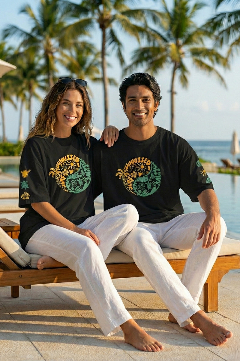 Tropical Bliss Oversized Tee