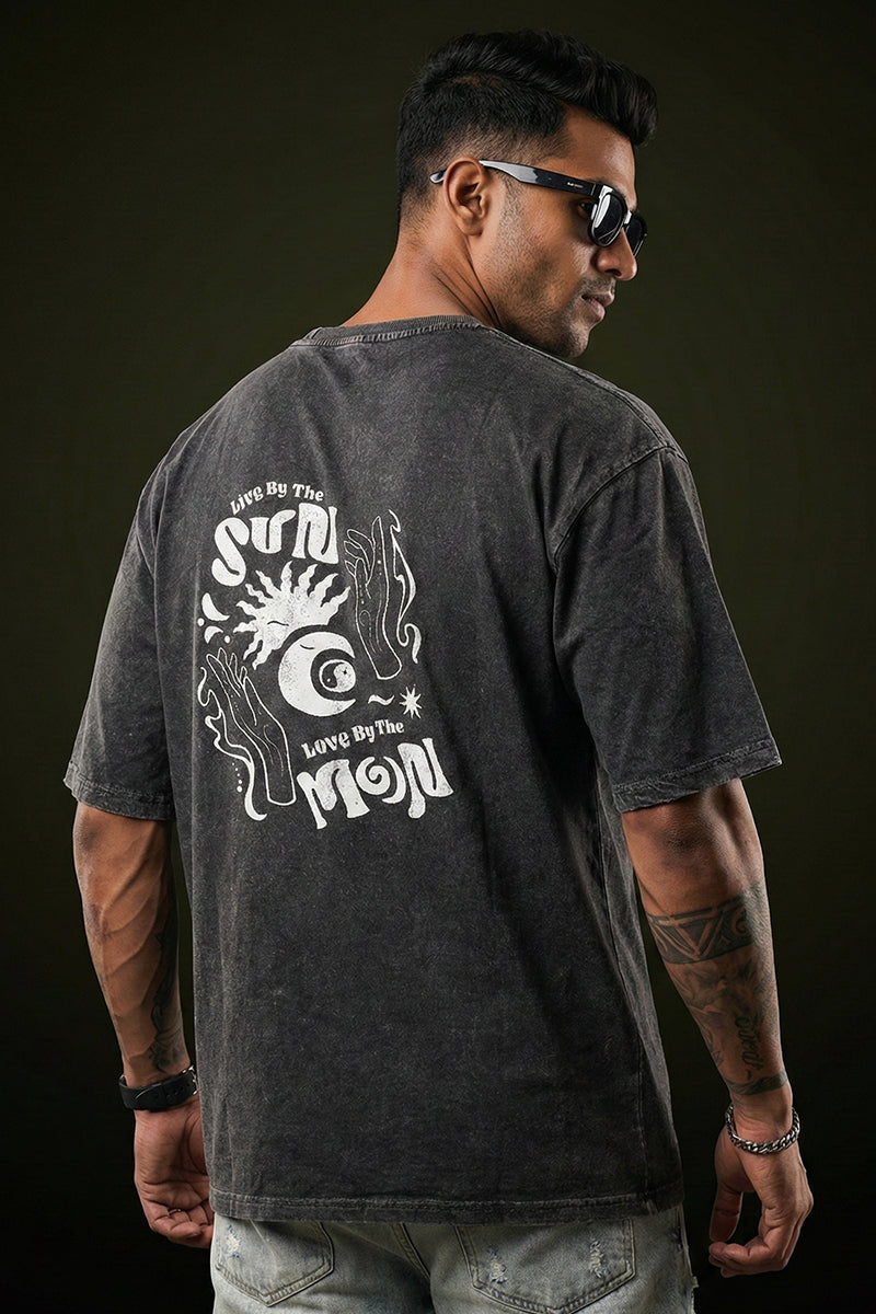Sun & Moon Oversized Tee
