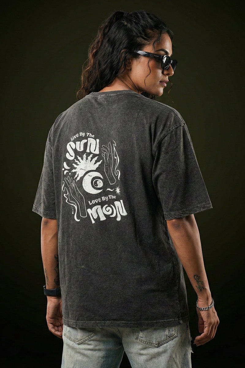 Sun & Moon Oversized Tee