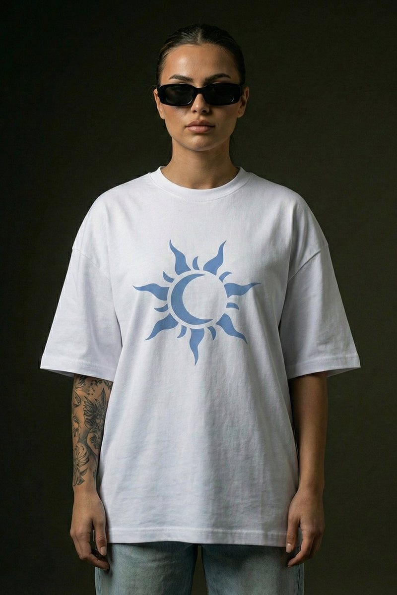 Sun & Moon Oversized Tee