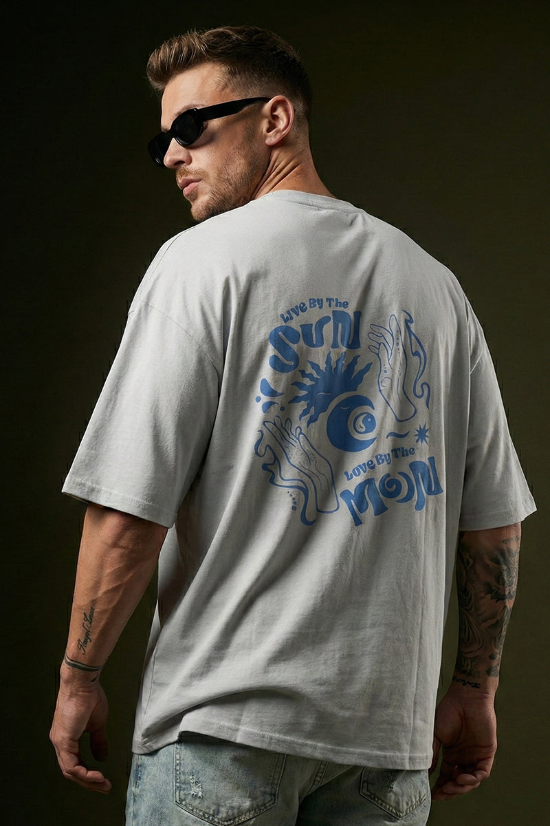 Sun & Moon Oversized Tee
