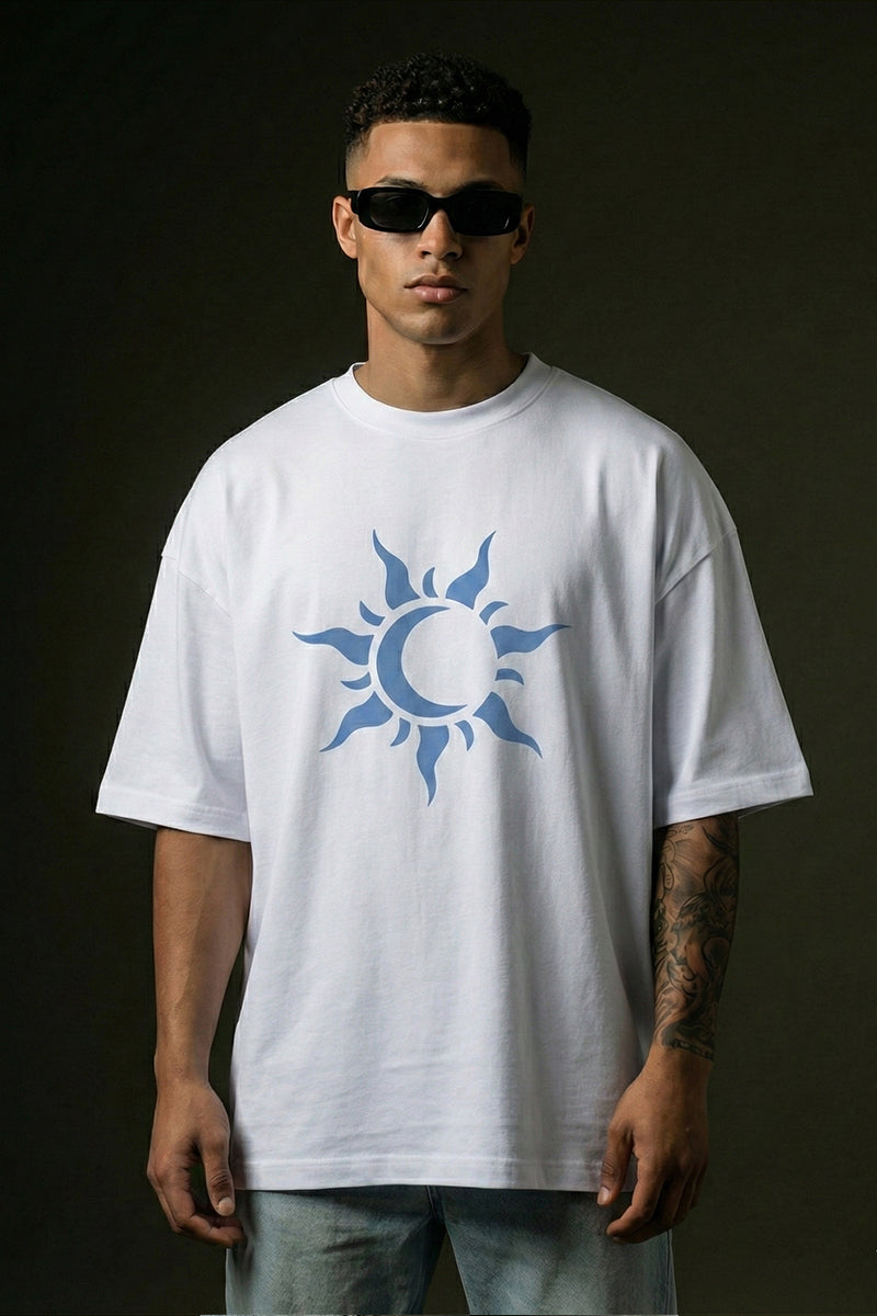 Sun & Moon Oversized Tee